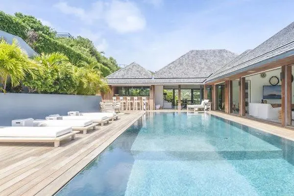 Deluxe Sweet Dew Villa in Anse des Cayes Gustavia 0*,  São Bartolomeu
